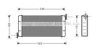 AVA QUALITY COOLING MS6109 Heat Exchanger, interior heating
